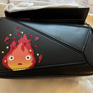 Loewe Howl‘s Moving Castle mini puzzle in black with crystal NWT